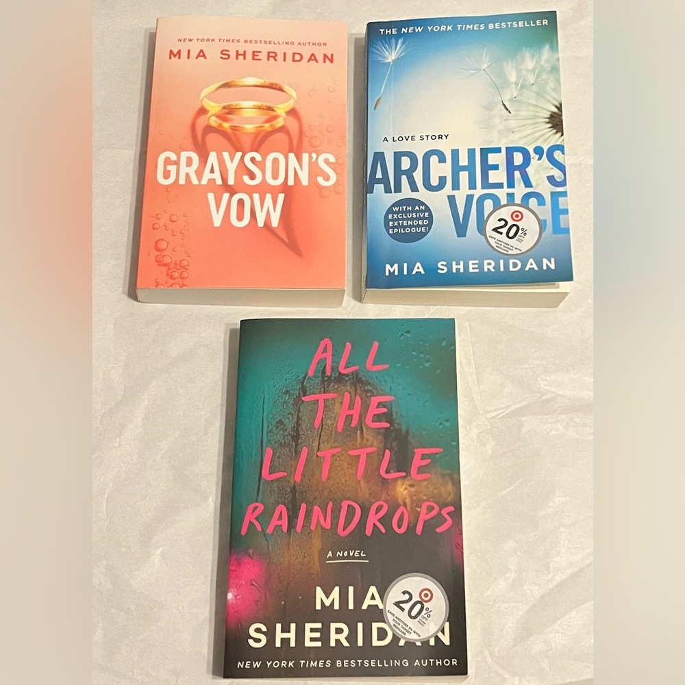 Three Novels by Mia Sheridan